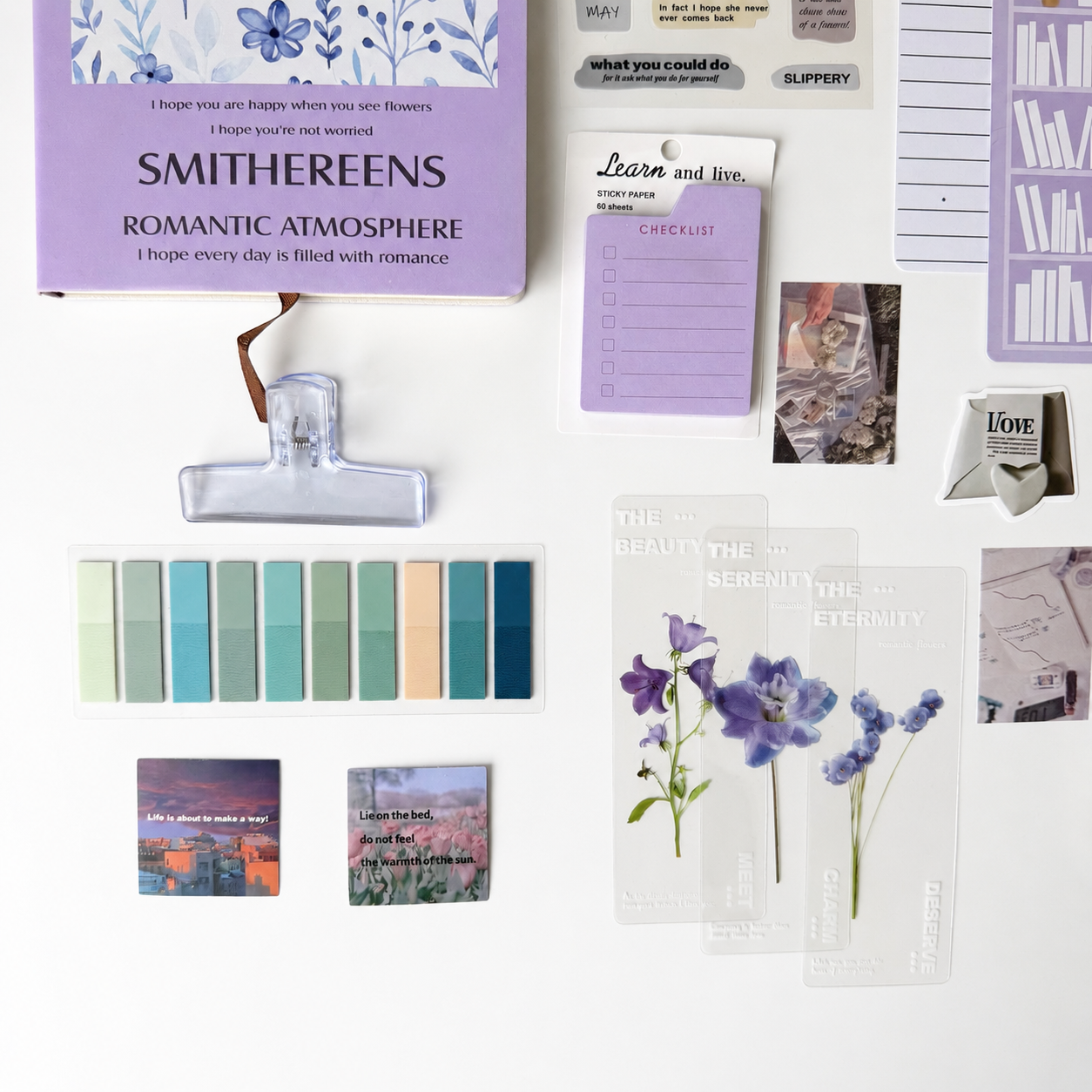 Violet Bloom Box — Grow a Quieter Mind, One Page at a Time