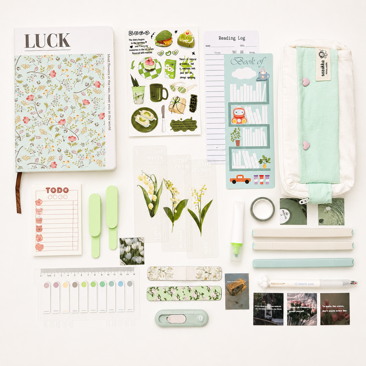 Meadow Hush Box — Grow a Quieter Mind, One Page at a Time