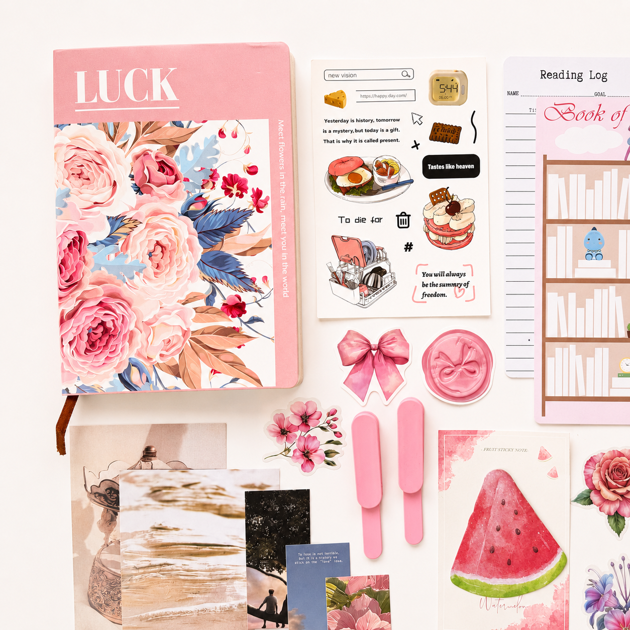Rose Hour  Box — Grow a Quieter Mind, One Page at a Time