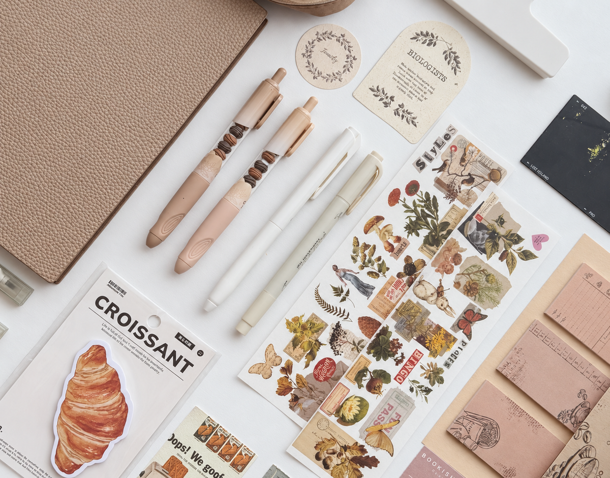 ☕️ Mocha Bundle — Slow & Cozy | Cozy Fall Stationery Set