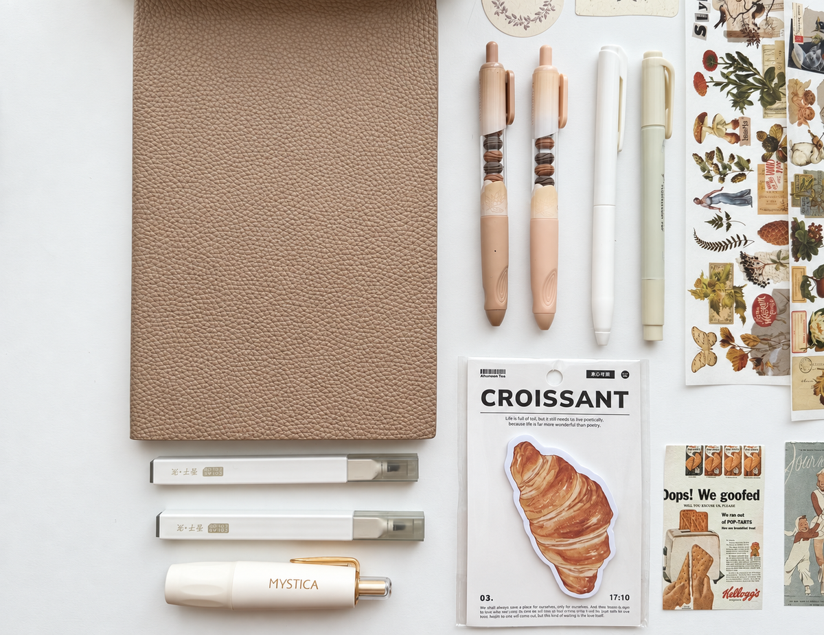 ☕️ Mocha Bundle — Slow & Cozy | Cozy Fall Stationery Set