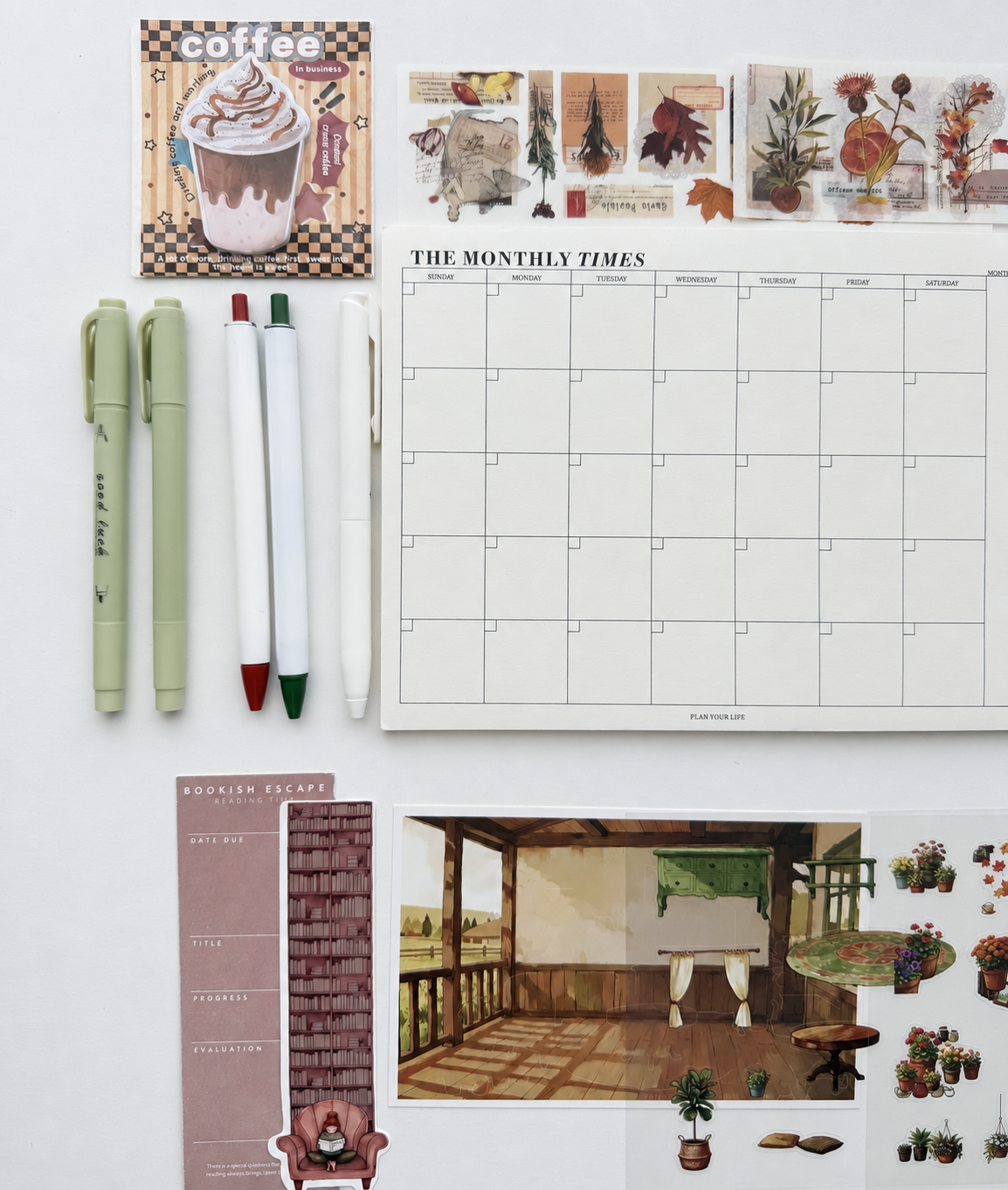 🗓️ Fall Planning Kit — A Fresh Page
